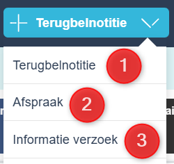 Aanmaken taak
