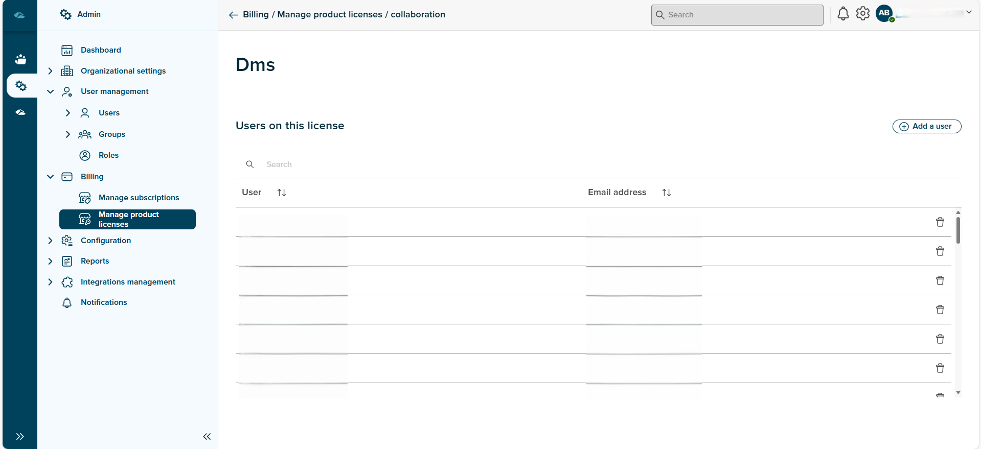 manage files